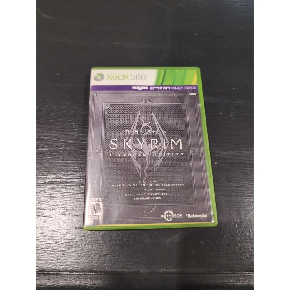 The Elder Scrolls V: Skyrim Legendary Edition (Microsoft Xbox 360) Untested